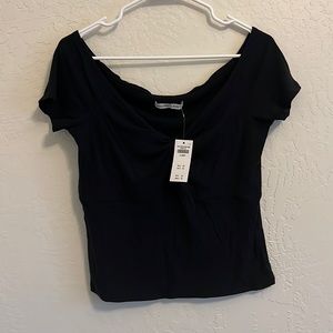 Abercrombie twist front top